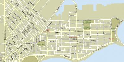 Mapa de carrers de Boston